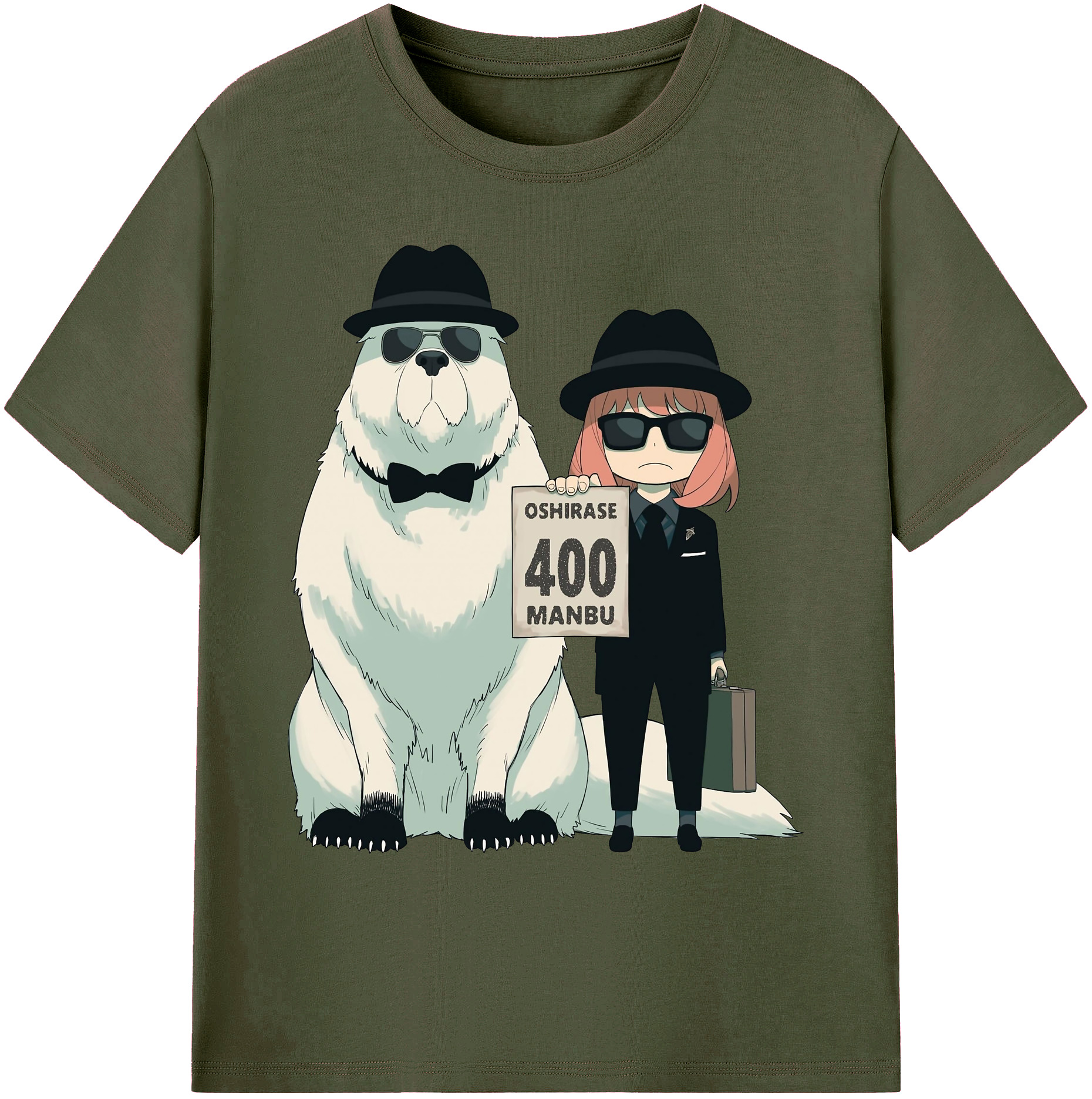 （画像用） SPY×FAMILY间谍家家酒 綿100％ メンズ半袖Tシャツ｜肌触りやわらか＆通気性